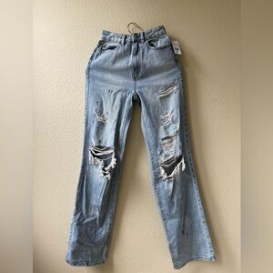 PacSun Light Blue Distressed Women Jeans